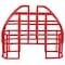 Safety Technology International Wire Cage, Steel, Surface Mount, 6 3/4 in W x 7 1/2 in H x 6 1/8 in D, Red STI-9708-R - alternate 2