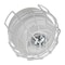 Safety Technology International Wire Cage, Steel, Surface Mount, 8 1/2 in W x 8 1/2 in H x 6 1/4 in D, White STI-9714 - alternate 1