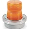Edwards Signaling Warning Light, Amber, 40W Halogen, 120V AC, 65 FPM, 6 in Dia., 1/2 in NPT Pipe 50A-N5-40WH - alternate 1
