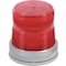 Edwards Signaling Warning Light, Red, LED, 24V DC, 65 FPM, 3 3/4 in Dia., Surface 105XBRMR24D - alternate 1