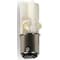 Edwards Signaling Compact LED Bulb, 12 to 240V AC/DC, Clear, LED 270SW12240AD - alternate 1