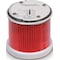 Edwards Signaling Tower Light Module, 120V AC, Red, 70 mm Dia., 3 1/8 in Height, LED, 270BC Series 270LEDSR120A - alternate 1
