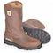 Carhartt Men's Wellington Boot, 9 M, Leather, 11 in H, Brown, CMP1100 CMP1100 9M - alternate 4