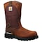 Carhartt Men's Western Boot, 9 M, Steel Toe, 11 in H, Brown, CMP1200 CMP1200 9M - alternate 1