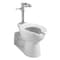 American Standard Toilet Manual Flush Valve, 1.28 gpf gpf, 1 in Inlet, Non-Hold Open Oscillating 6047121.002 - alternate 2