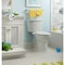 American Standard Toilet Bowl, 1.6 gpf, Gravity Fed, Floor Mount, Elongated, White 3195A101.020 - alternate 3