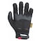 Mechanix Wear M-Pact Impact Resistant Work Gloves, Vibration Absorption, TPR, Black/Gray, Large, 1 Pair MPT-58-010 - alternate 3