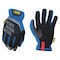 Mechanix Wear FastFit(R) Mechanics Gloves, Synthetic Leather Palm, TrekDry Back, 10, Blue MFF-03-010 - alternate 1