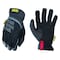 Mechanix Wear Mechanics Gloves, FastFit, Synthetic Leather, TrekDry, Padded Spandex Knuckles, Black, 2XL, 1 Pair MFF-05-012 - alternate 1