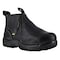Florsheim Men's Chelsea Boot, 5 EEE, Steel Toe, 6 in H, Black, FE690 FE690 - alternate 1