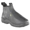 Florsheim Men's Chelsea Boot, 6 W, Steel Toe, 6 in H, Black, FE690 FE690 - alternate 1