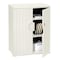 Iceberg Rough n Ready Storage Cabinet, Platinum Granite, HDPE, 2 Shelves, 36 in W x 22 in D x 46 in H 92563 - alternate 1