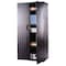 Iceberg Rough n Ready Storage Cabinet, Black, HDPE, 4 Shelves, 36 in W x 22 in D x 72 in H 92571 - alternate 1