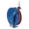Coxreels Spring Return Hose Reel, 3/8 in Hose Diameter, 50 ft Length, 300 psi Max. Pressure, Brass, Blue EZ-P-LP-350 - alternate 1