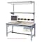 Pro-Line Bolted Workbench, Laminate, 60 in W, 30 in to 36 in Height, 800 lb, Straight RT6030-FC-HD-C - alternate 2