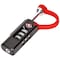 Prestolock Luggage Lock, Standard Shackle, Rectangular Die Cast Zinc Body, Hardened Steel Shackle, 1/2 in W 900-TSA LOCK NANUK - alternate 1