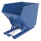Vestil Narrow Self-Dumping Steel Hopper 3 Cubic Yard 6000 lb Blue D-300-HD-NA - alternate 1