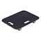 Vestil Black Fiber Wood Dolly With Rubber Caster 800lb Capacity 18 x 24 FWD-1824-3R - alternate 1