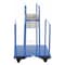Vestil Panel Cart 2000 lb Glass-Filled Nylon 4 x 2 Casters 30 x 26 PRCT - alternate 2