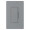 Lutron Dimmer, Maestro, CFL/LED, Gray MACL-153M-GR - alternate 1