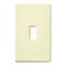 Lutron Traditional Fassada Wall Plates, Number of Gangs: 1 Gloss Finish, Almond FG-1-AL - alternate 1