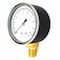 Zoro Select Low Pressure Gauge, 0 to 10 psi, 2 1/2 in Dial, 1/4 in NPT, Bottom Location, Steel Case Material 18C775 - alternate 1