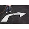 Rae Preformed Thermoplastic Pavement Markings, Thermoplastic, 8 ft Length, 6 1/8 ft Width, White PR-TH-3520 - alternate 3