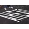 Rae Preformed Thermoplastic Pavement Markings, Thermoplastic, 8 ft Length, 7 5/8 ft Width, White PR-TH-3605 - alternate 3