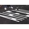 Rae Preformed Thermoplastic Pavement Markings, Thermoplastic, 8 ft Length, 7 5/8 ft Width, White PR-TH-3629 - alternate 3