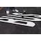 Rae Preformed Thermoplastic Pavement Markings, Thermoplastic, 8 ft Length, 4 1/2 ft Width, White PR-TH-3631 - alternate 4