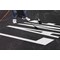 Rae Preformed Thermoplastic Pavement Markings, Thermoplastic, 8 ft Length, 6 1/8 ft Width, White PR-TH-3635 - alternate 2