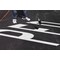 Rae Preformed Thermoplastic Pavement Markings, Thermoplastic, 8 ft Length, 4 1/2 ft Width, White PR-TH-3640 - alternate 3
