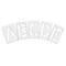 Rae Pavement Stencil, Letter Set, A Thru Z, Blanks, 4 in Character Height, Highway Gothic Font, Clear STL-108-8045 - alternate 2