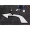 Rae Preformed Thermoplastic Pavement Markings, Thermoplastic, 4 ft Length, 3 ft Width, White PR-TH-3548 - alternate 4