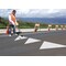 Rae Preformed Thermoplastic Pavement Markings, Thermoplastic, 24 in Length, 16 in Width, White PR-TH-3568 - alternate 2