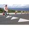 Rae Preformed Thermoplastic Pavement Markings, Thermoplastic, 36 in Length, 24 in Width, White PR-TH-3569 - alternate 3