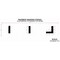Rae Athletic Stencil, Symbol, Football Field, 24 in Character Height, Not Applicable Font, Polyethylene STL-108-HASH - alternate 4
