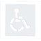 Rae Pavement Stencil, 48 in, Handicap, 1/16, STL-116-3048 STL-116-3048 - alternate 3
