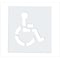 Rae Pavement Stencil, 48 in, Handicap, 1/8, STL-108-3048 STL-108-3048 - alternate 3