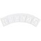 Rae Pavement Stencil, Number Set, 0 Thru 9, Blanks, 8 in Character Height, Highway Gothic Font, Clear STL-108-8080 - alternate 3
