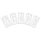 Rae Pavement Stencil, Letter Set, A Thru Z, Blanks, 18 in Character Height, Highway Gothic Font, Clear STL-116-8185 - alternate 3
