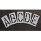 Rae Pavement Stencil, 24 in, Alphabet Kit, 1/16, STL-116-8245 STL-116-8245 - alternate 1