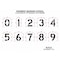 Rae Pavement Stencil, 24 in, Number Kit, 1/8, STL-108-8240W STL-108-8240W - alternate 3
