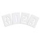 Rae Pavement Stencil, 36 in, Number Kit, 1/16, STL-116-8360W STL-116-8360W - alternate 2