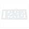 Rae Athletic Stencil, Symbol, Track & Field, 36 in Character Height, Polyethylene, Clear, 8 Pieces STL-108-F6100 - alternate 3