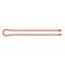Nite Ize Gear Tie, 24 in L, Variable Max Bundle Dia., Orange, Rubber, Wire, 2 PK GT24-31-2R3 - alternate 1