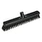 Vikan 16 in Sweep Face Floor Broom, Soft/Stiff Combination, Synthetic, Black 31749 - alternate 1