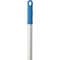 Vikan 1460mm Color Coded Handle, 1 in Dia, Blue, Aluminum 29593 - alternate 2