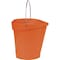 Vikan 3 1/4 gal Round Bucket, 12-3/4 in H, 12 4/5 in Dia, Orange, Polypropylene/Stainless Steel 56867 - alternate 3