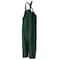 Helly Hansen Rain Bib Overall, Cotton/PVC, 32 in Inseam, 31 in Waist, 0.45 mm Thickness, Green, S 70500_490-S - alternate 1